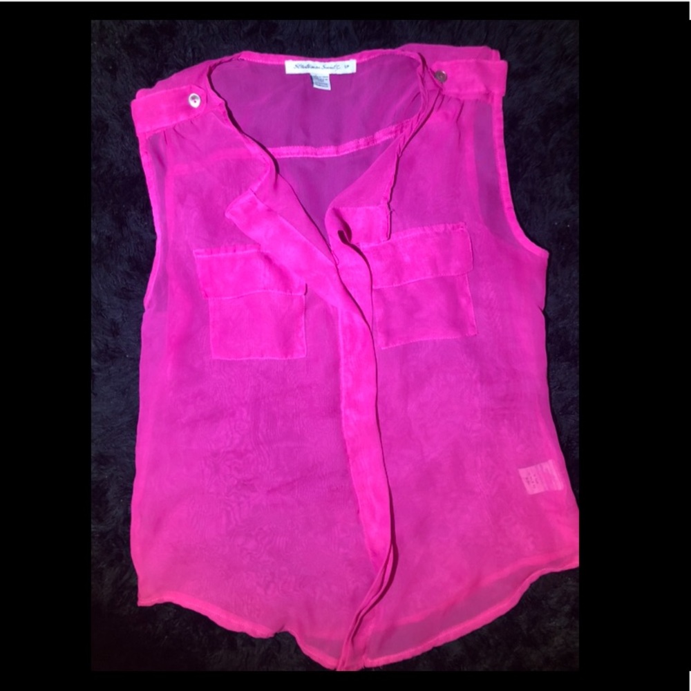 Streetwear society short-sleeve pink blouse